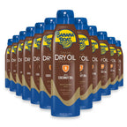 Banana Boat UltraMist Dry Oil Clear Spray Tanning Sunscreen SPF 8 6 oz - 12 Pack