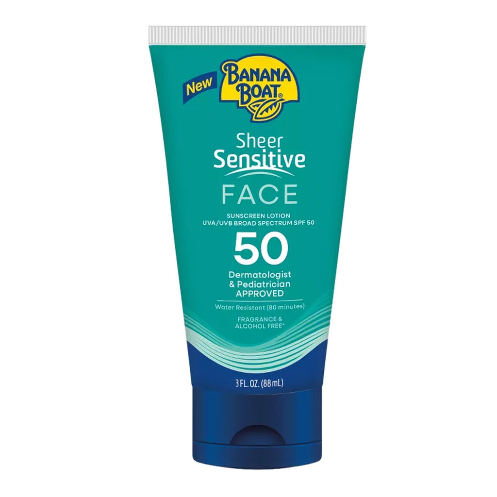 Banana Boat Sheer Sense Face SPF50 - 3oz - 12 Pack